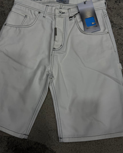 Bermuda Uomo Cianotic Carpenter White