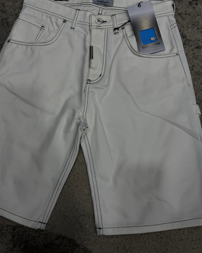 Bermuda Uomo Cianotic Carpenter White