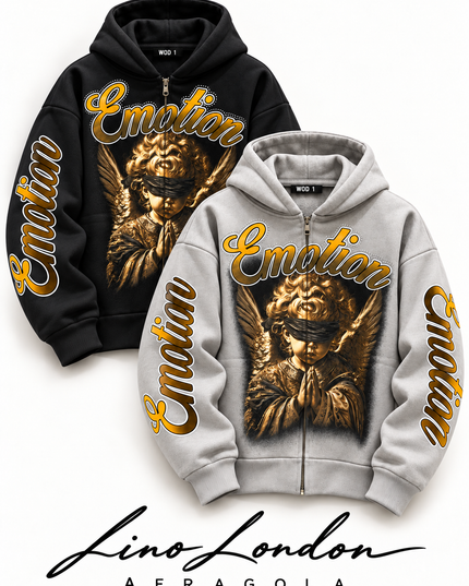 Felpa Uomo WOD Zip Emotion