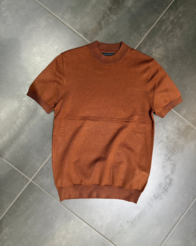 Maglia Uomo in Filo Mezza Manica con Costina