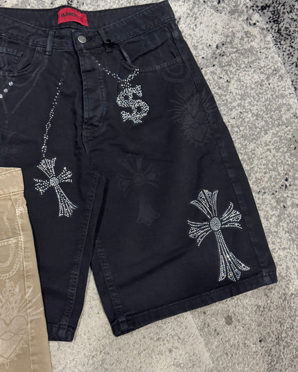 Bermuda Uomo Bunker Strass