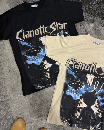 T-Shirt Uomo Taglie Forti Cianotic  Alien