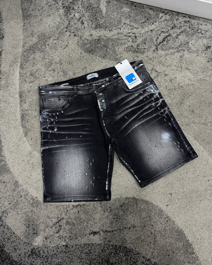 Bermuda Uomo Taglie Forti RSB22 BLACK
