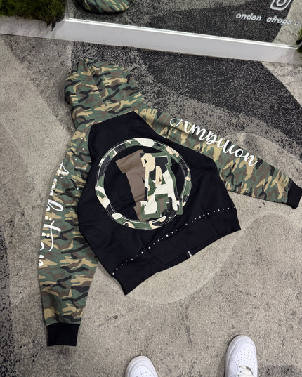 Completo Uomo Cianotic Tracksuit Army