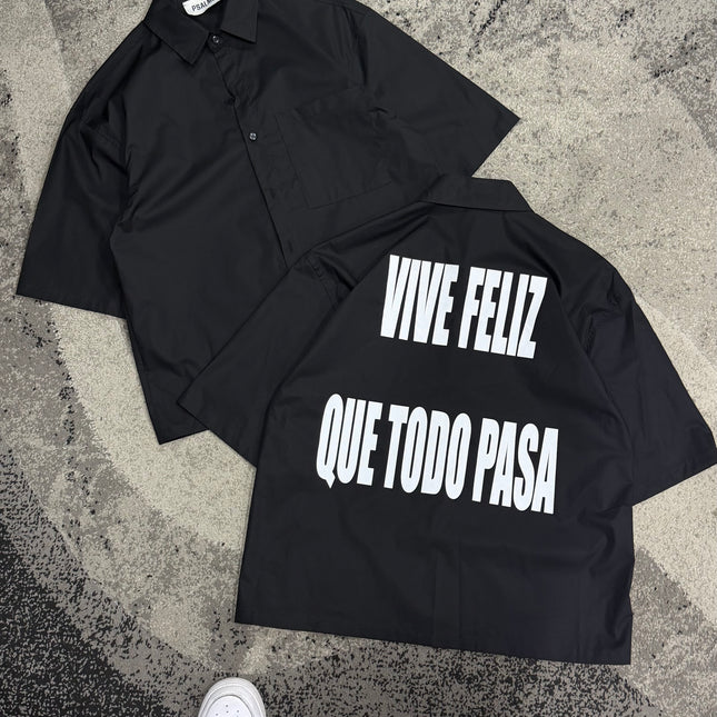 Camicia Uomo Vive Feliz