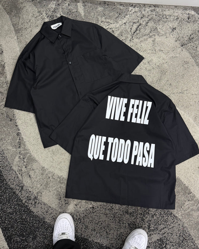 Camicia Uomo Vive Feliz