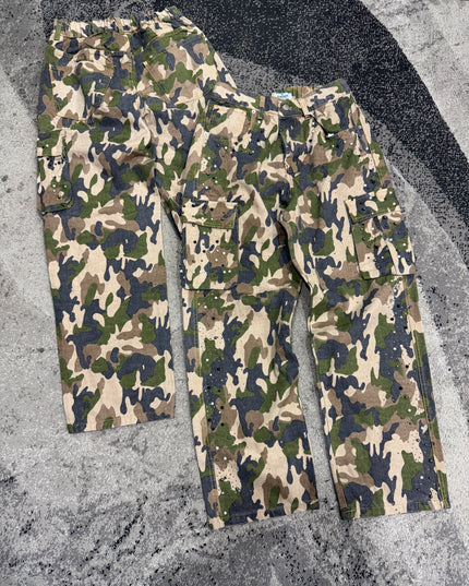 Jeans Uomo Cargo Army