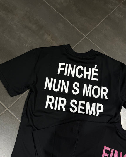 T-Shirt Uomo Finche Nun S Mor