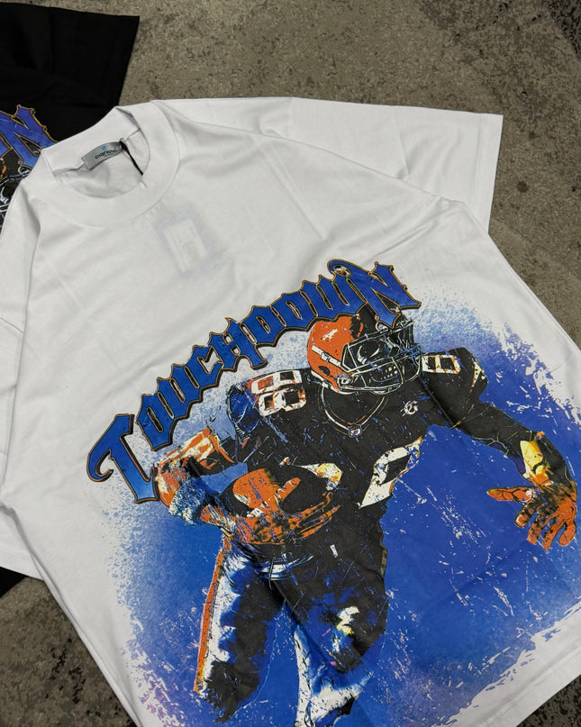 T-Shirt Uomo Taglie Forti Cianotic Tach Down