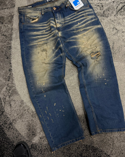 Jeans Uomo Taglie Forti Dust Blu
