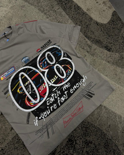 T-Shirt Uomo Taglie Forti Cnt Nascar