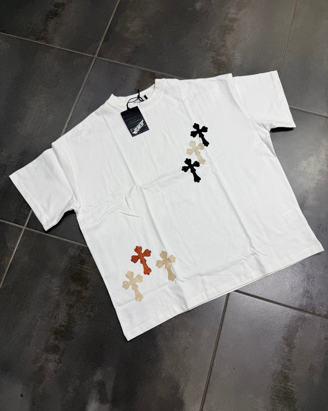 T-shirt Uomo Bunker Crop Croci