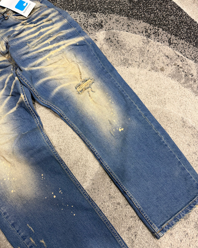 Jeans Uomo Taglie Forti Dust Blue