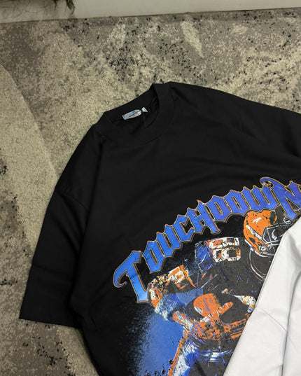 T-Shirt Uomo Taglie Forti Cianotic Tach Down