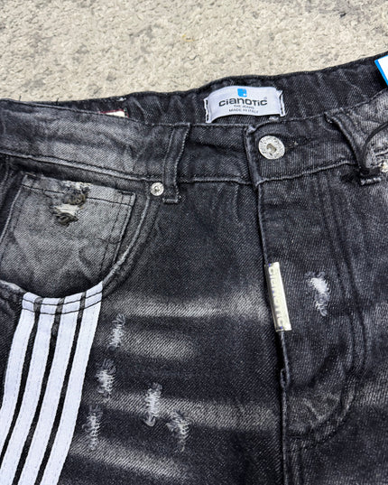 Bermuda Uomo Cianotic Stripes Black