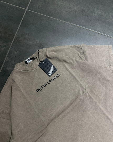 T-Shirt Uomo Bunker Resta Umano