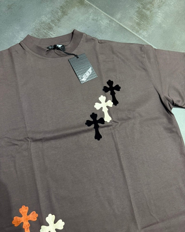 T-shirt Uomo Bunker Crop Croci