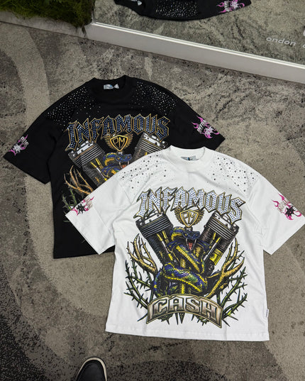 T-Shirt Uomo Cianotic Infamous