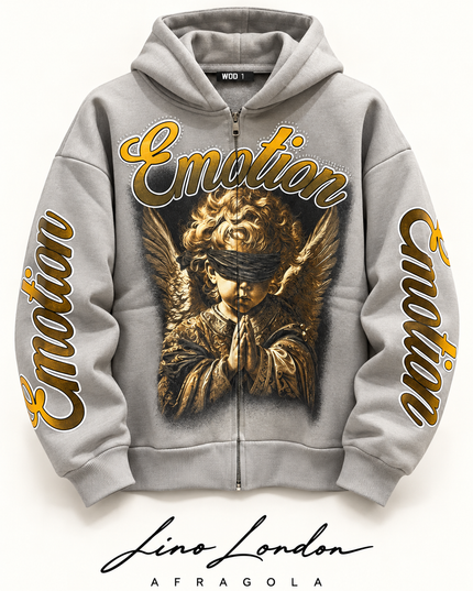 Felpa Uomo WOD Zip Emotion
