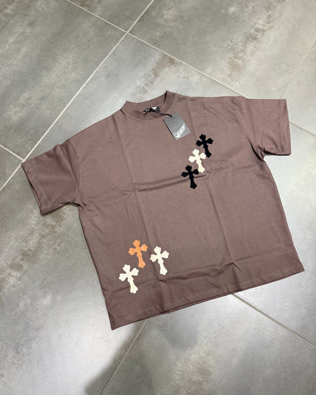 T-shirt Uomo Bunker Crop Croci