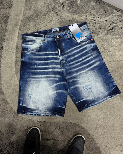Bermuda Uomo Cianotic taglie forti  Brian Blue