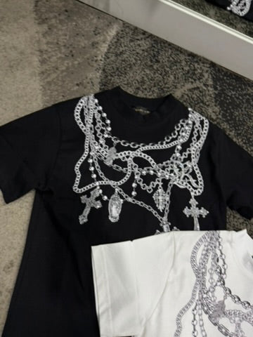 T-Shirt Bambino Reset Collana