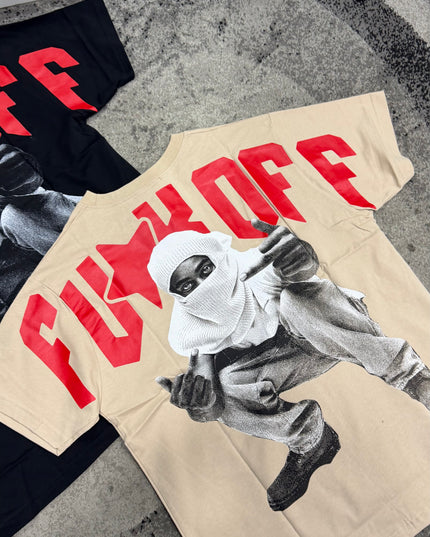 T-Shirt Uomo Taglie Forti Cianotic F*CK