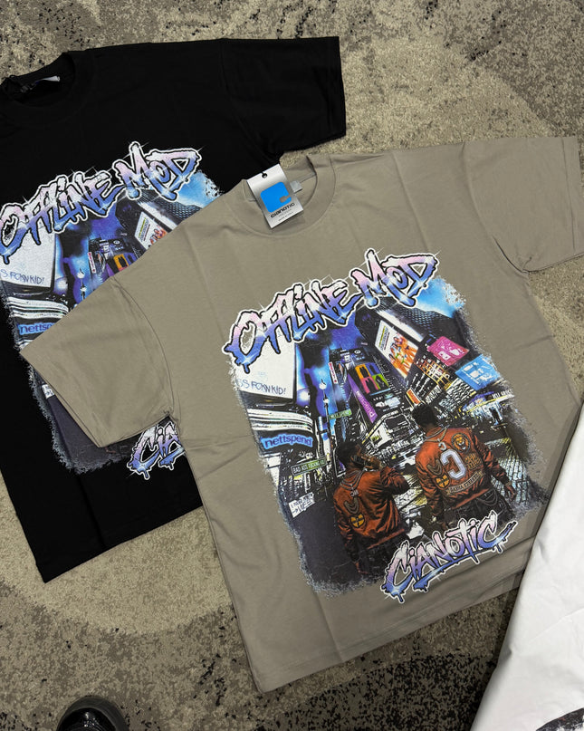 T-Shirt Uomo Cianotic Offline
