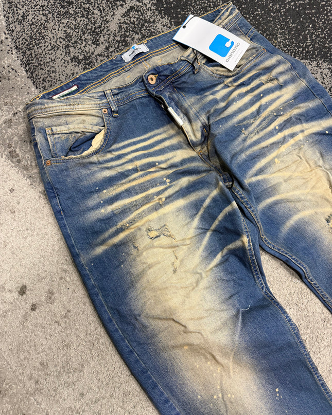 Jeans Uomo Taglie Forti Dust Blue