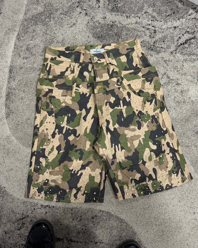 Bermuda Uomo Cianotic Army Double