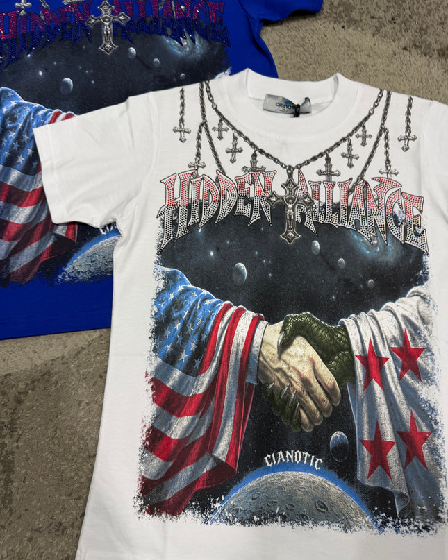 T-Shirt Bambino Cianotic Alliance