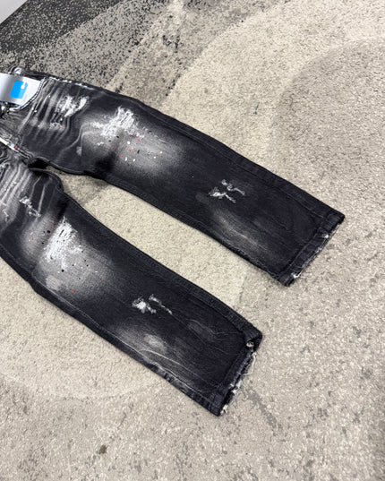 Jeans Bambino Cianotic over time black