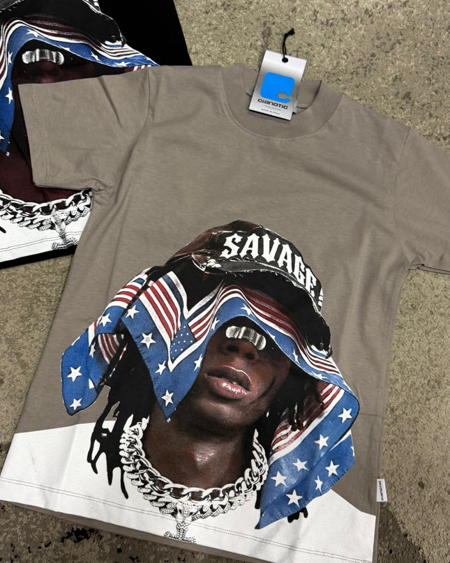 T-Shirt Bambino Cianotic Savage