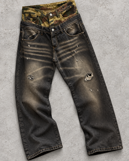 Jeans Uomo Baggy SudInvictus SD-04