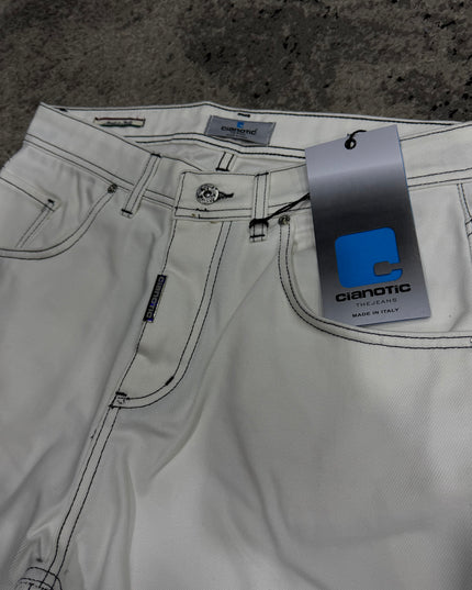 Bermuda Uomo Cianotic Carpenter White