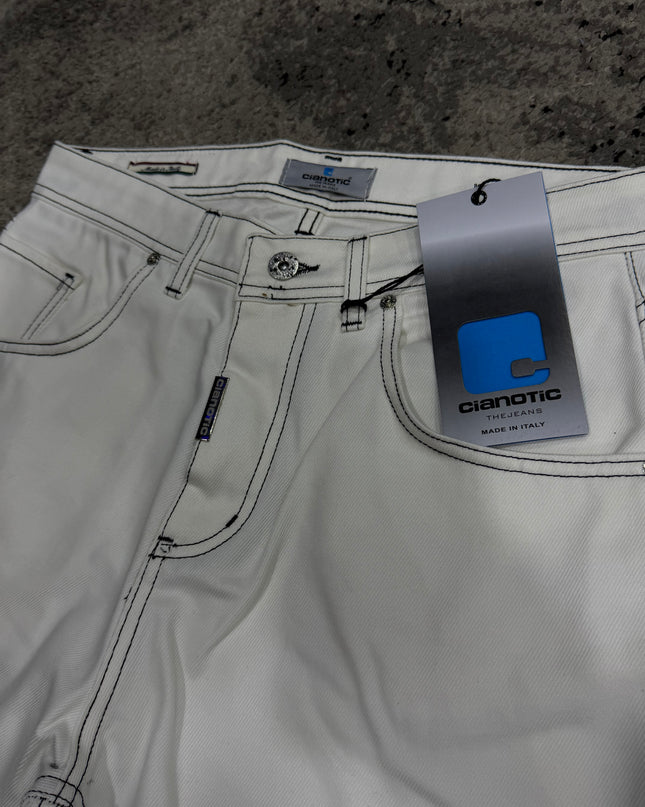 Bermuda Uomo Cianotic Carpenter White