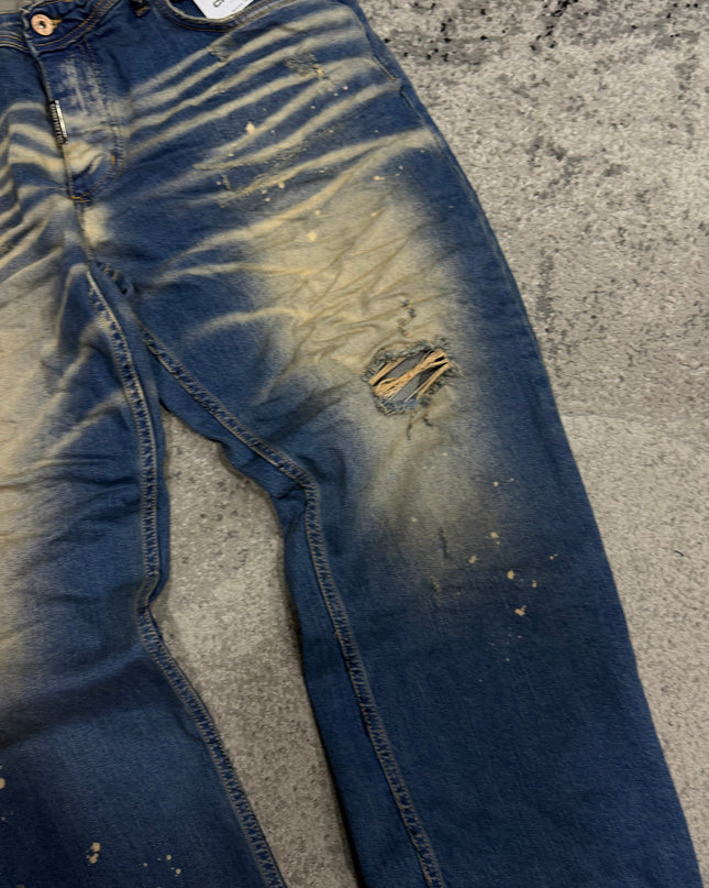 Jeans Uomo Taglie Forti Dust Blu