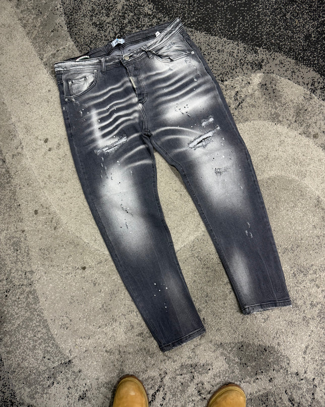 Jeans Uomo Taglie Forti Cianotic Lionel Black