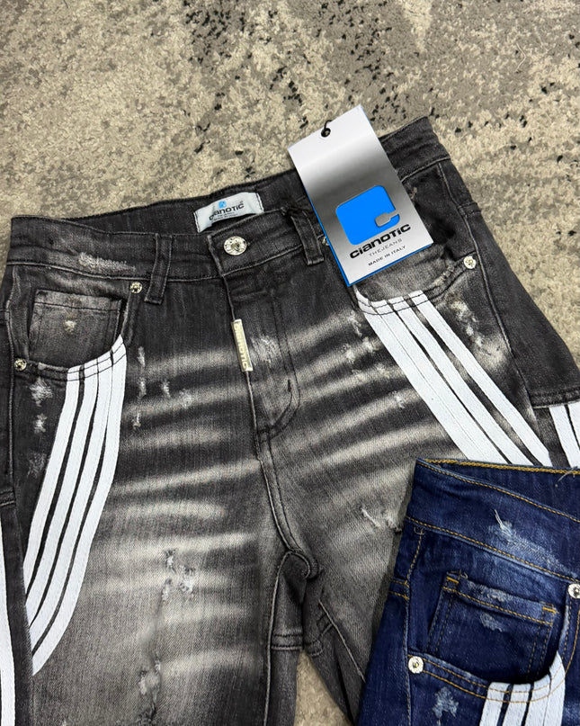 Bermuda bambino Cianotic Stripes
