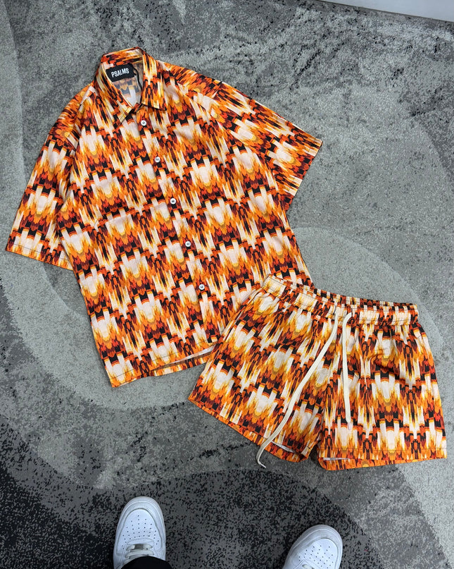 Completo Uomo Mare Uomo Camicia+Costume