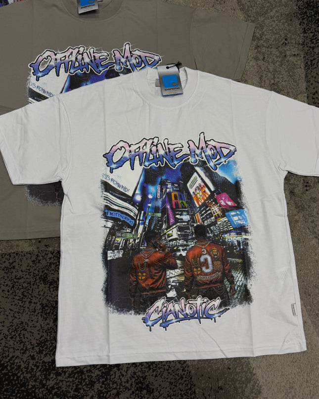 T-Shirt Uomo Cianotic Offline