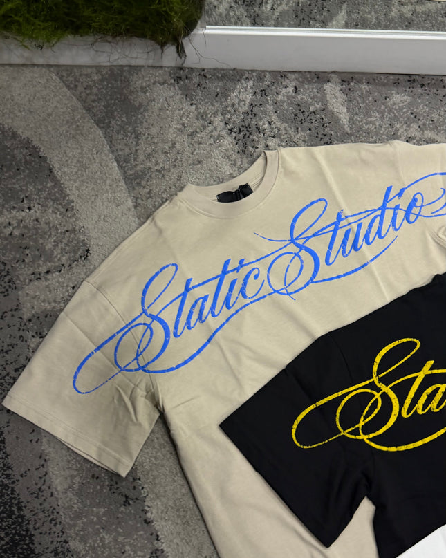 T-Shirt Uomo STATIC Script