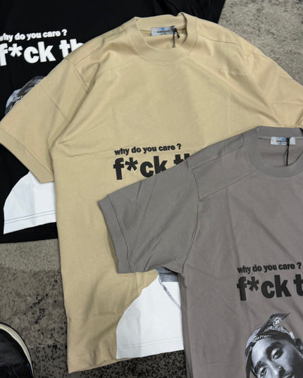 T-Shirt Uomo Taglie Forti Cianotic 2PAC