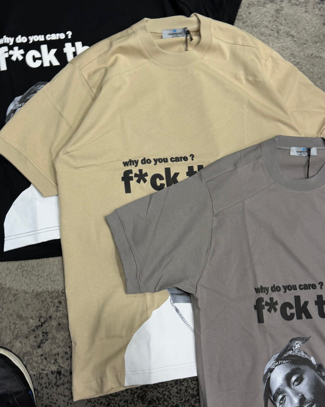 T-Shirt Uomo Taglie Forti Cianotic 2PAC