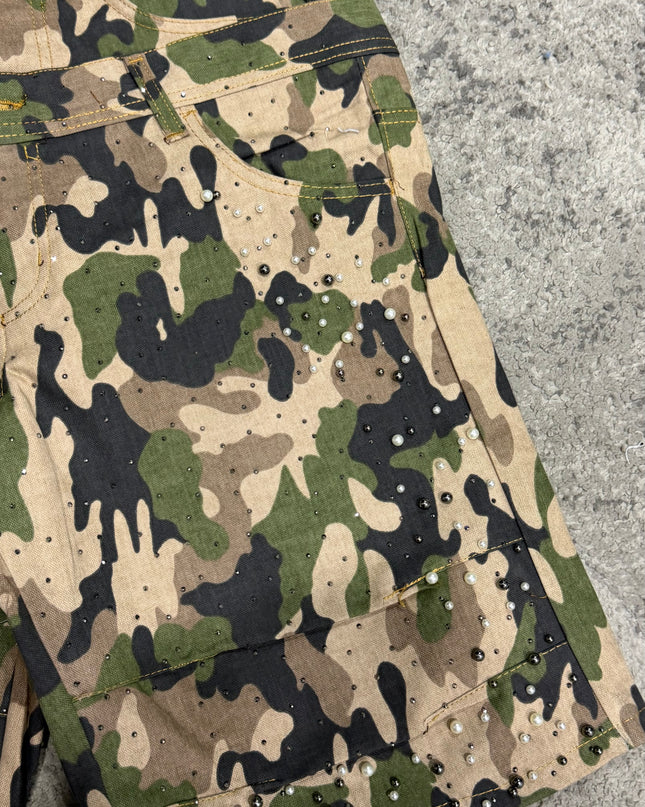 Bermuda Uomo Cianotic Army Double