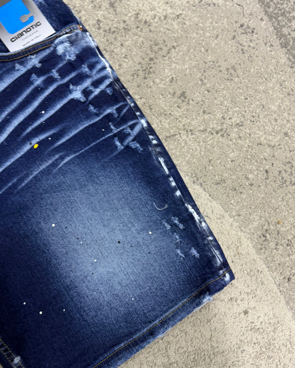 Bermuda Uomo Taglie Forti RSB22 Blue
