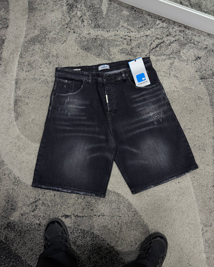 Bermuda Uomo Taglie Forti C83 Black