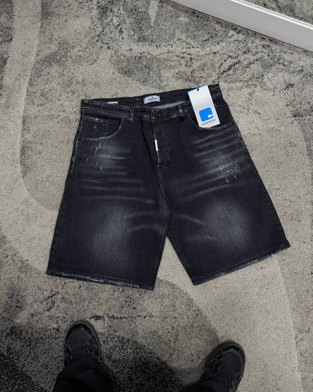 Bermuda Uomo Taglie Forti C83 Black