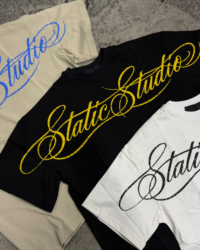 T-Shirt Uomo STATIC Script