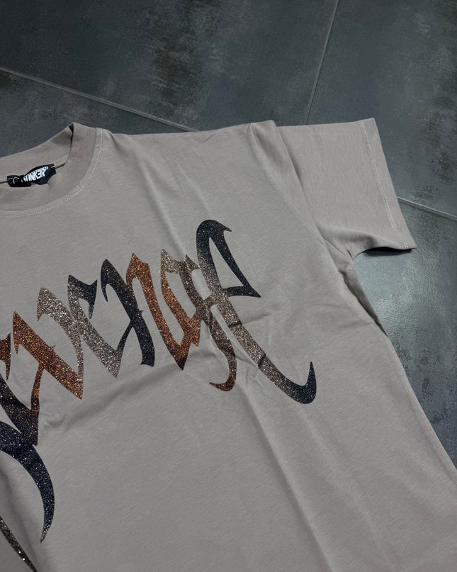 T-Shirt Uomo Bunker Revenge Glitter